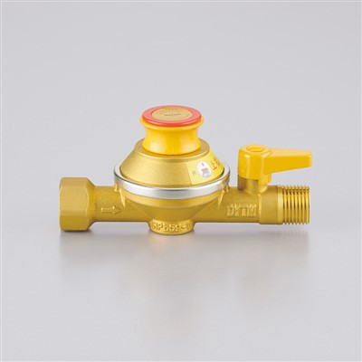 Brass Gas Valve with Control Valve