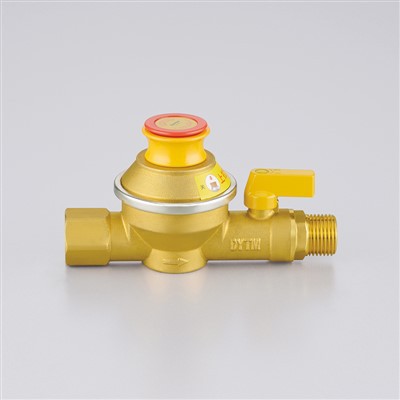 Large-Flow Brass Gas Automatic Shut-Off Valve